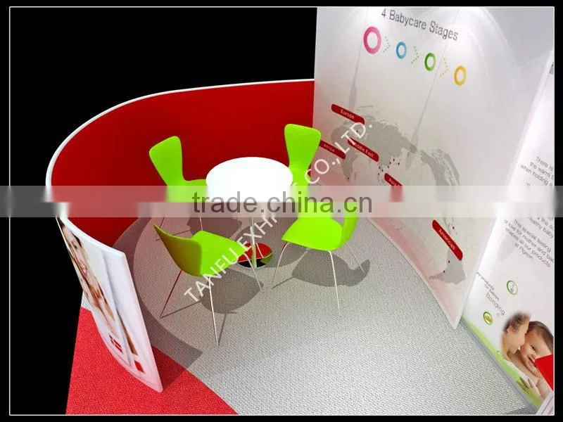 China Trade Show Stand Design Service from TANFU