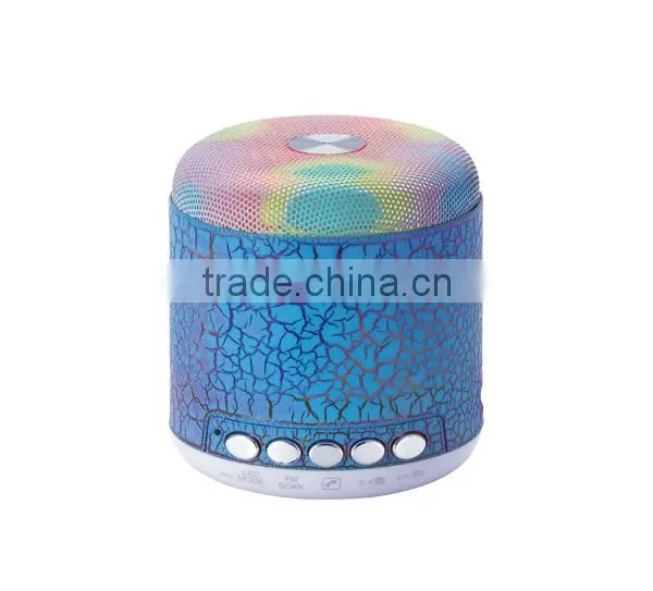2016 hot sale flashlamp bluetooth speaker, FM USB TF BT AUX-IN boombox, portable mini bluetooth speaker wireless