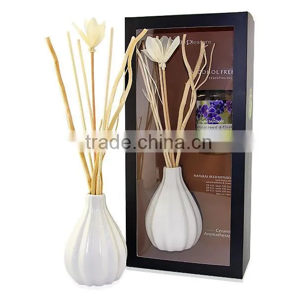 China gift aroma reed diffuser/reed diffuser with rattan sticks