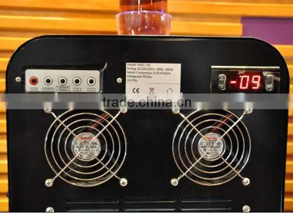 Chilled Alcoholic Drink Dispenser Pub Commecial Mini Freezer Bottle Display Shot Machine
