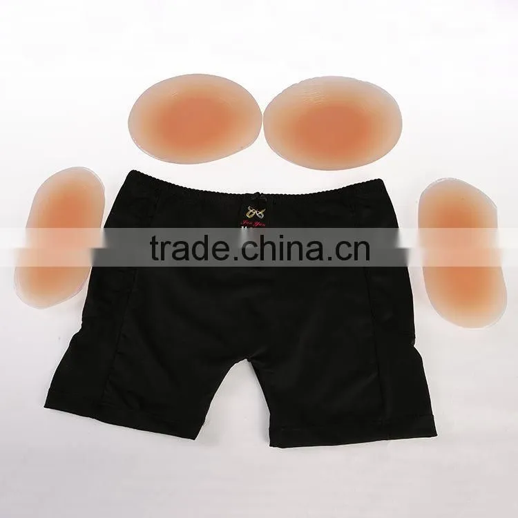 sexy hot sale push up silicone pad panties
