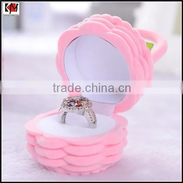 Luxury New Design Ring Box Custom Ring Jewelry Box