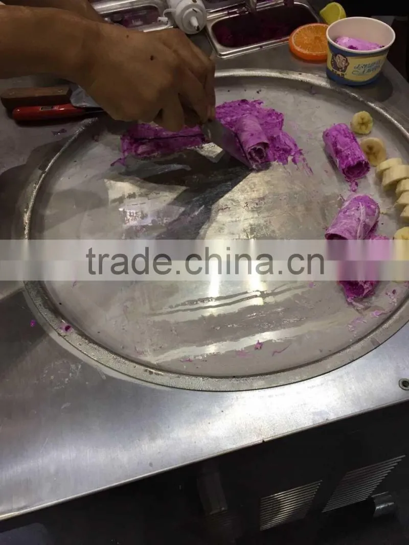 2015 Lestars Multi-functional Flat Pan Frying Ice Pan Machine For Sale