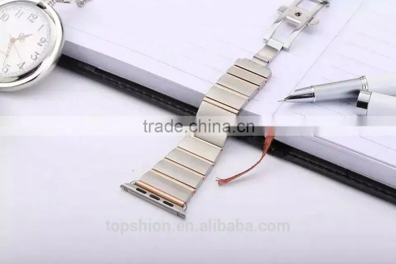 New for Apple Watch Band Stainless Steel, Luxury Metal Strap For Apple iWatch
