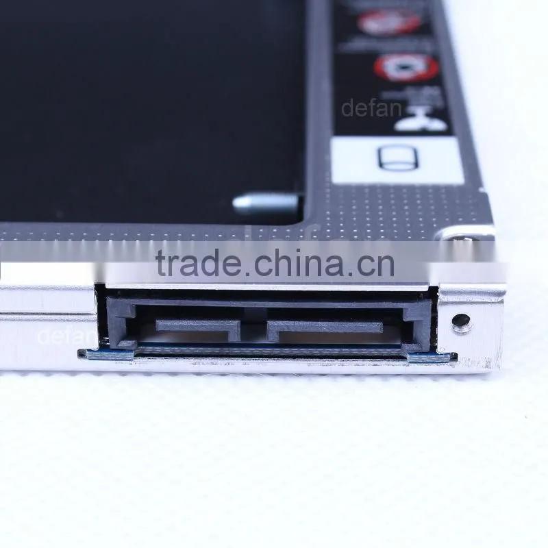 SATA 2nd HDD HD Hard Driver Caddy for 9.5mm Universal CD / DVD-ROM Optical Drive Replacement