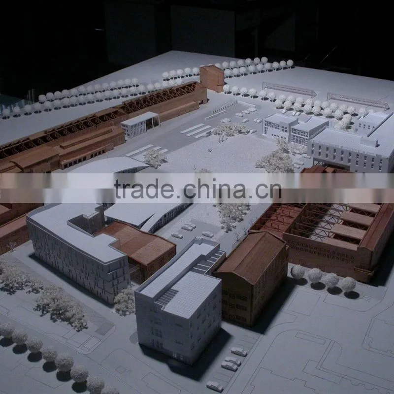 Sculpture Space and Exhibition Building Model Maquette