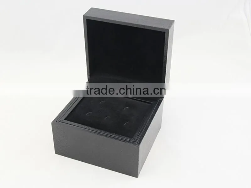 Luxury custom made wooden cufflink box with outer box