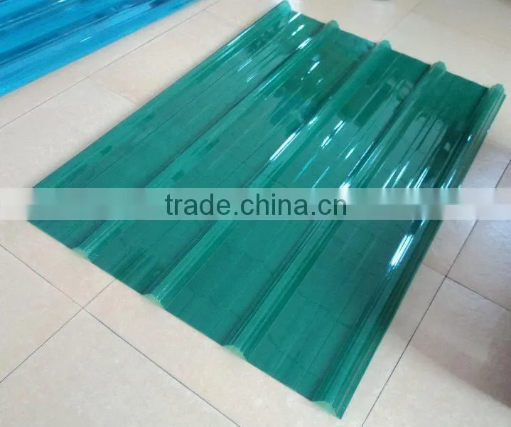 hot!!polycarbonate trapezoidal wave sheet