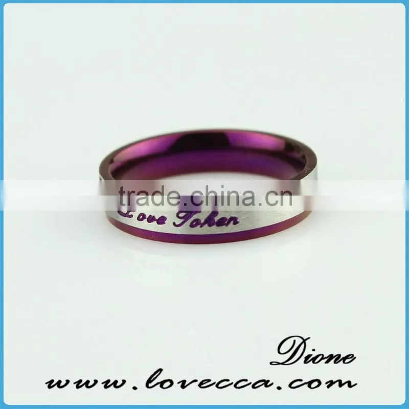 Custom men stainless steel jewelry ring inlay carbon firber finger rings