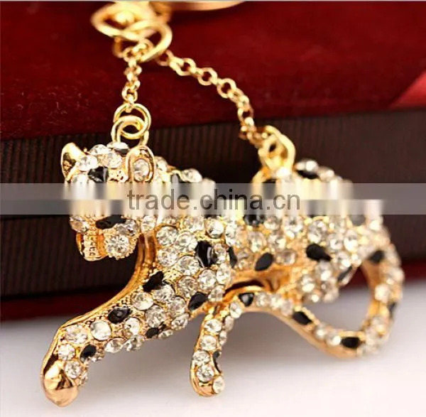 2014 Hot Selling Leopard sling bags pendant