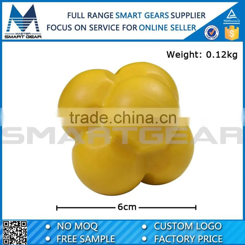Agility Trainer Colorful Reaction Ball Flexible Solid Rubber Reaction Ball