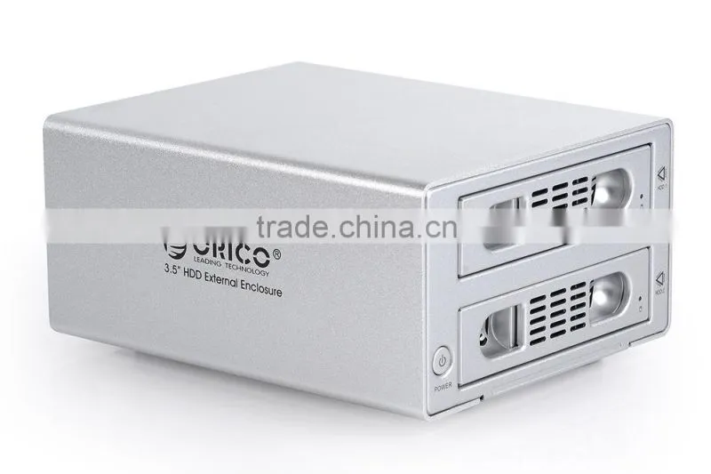 3529RUS3 hard disk enclosure case 2 bay HDD RAID ENCLOSURE CASE ,RAID USB 3.0