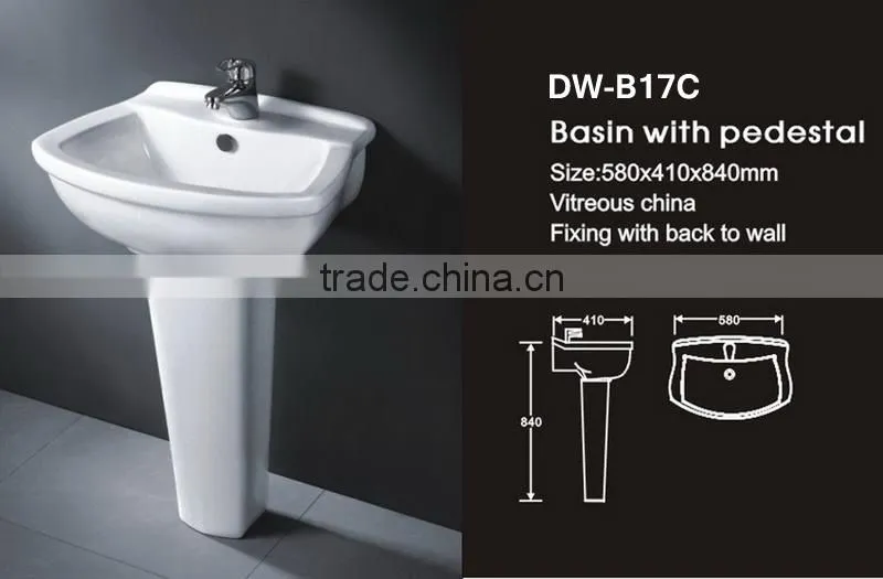 STOCK!!!Ceramics Simple Cheap Portable Wash Basin DW-B24