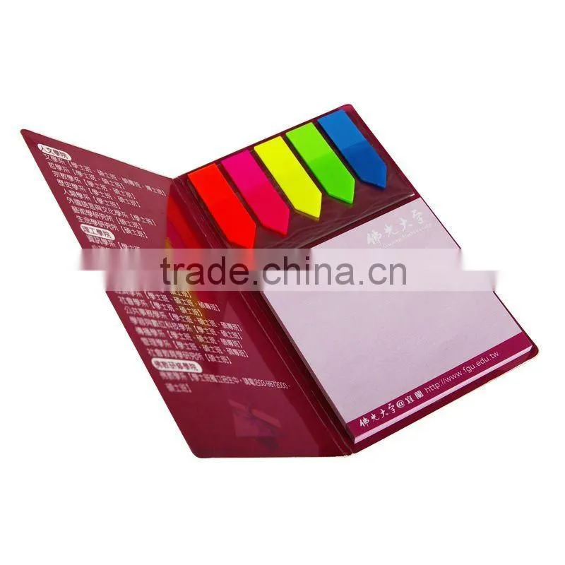 square memo pad adhesive note block woodfree paper