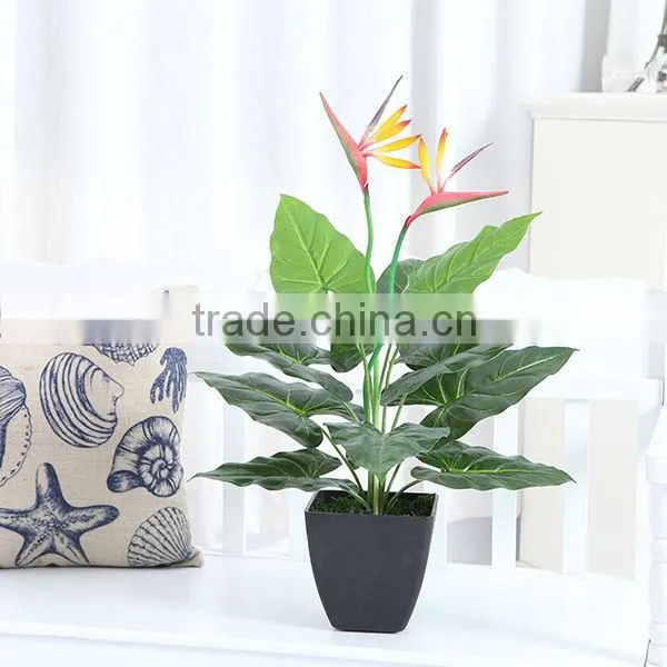 plastic Paradise birds flower