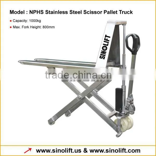 NPHS Series Electric High Lift Pallet Truck with Cheap Price