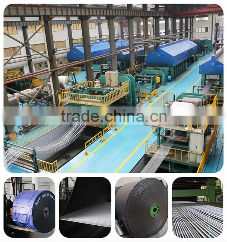 Tear resistance stone crusher used steel wire rubber conveyor belt for cheap sale