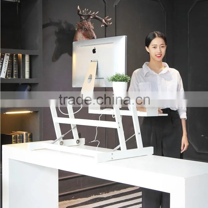 High quality cheap simple modern office home MDF wooden laptop desk table