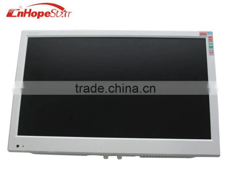 White Cheap Slim 15.6" HD LED TV