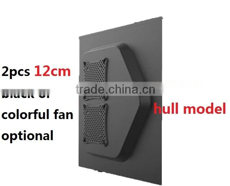 fancy front panel LED light gaming computer case