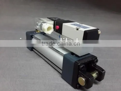 Best price 4M series 2 position 5 way solenoid valve air valve with SC Pneumatic cylinder group
