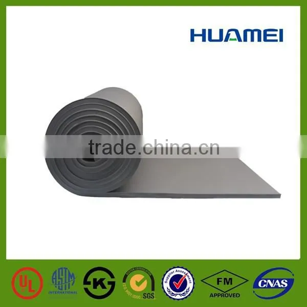Huamei flexible rubber closed cell elastomeric foam insulation sheet