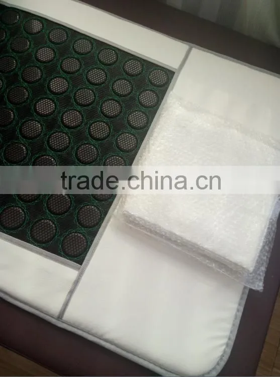 Portable electronic thermal therapy massage mat infrared sauna tourmaline bed for health care