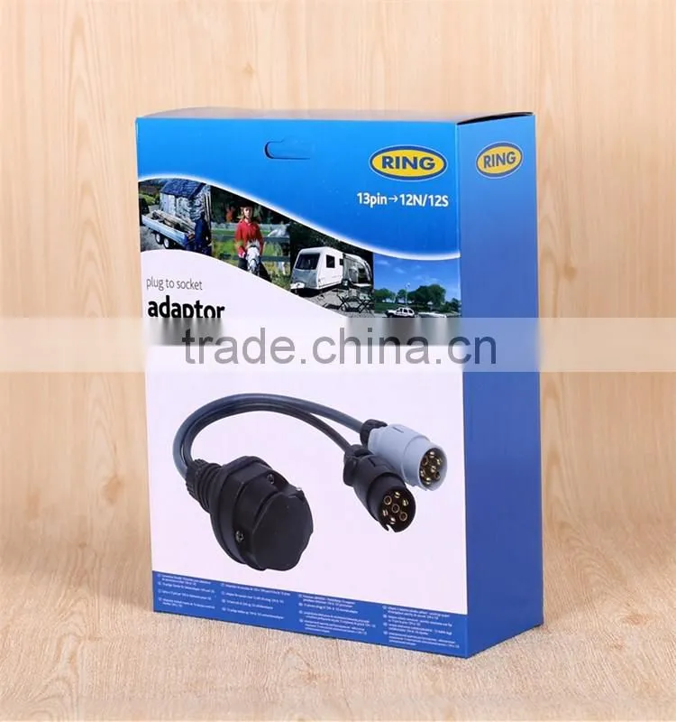 Cardboard electronics packaging paper box