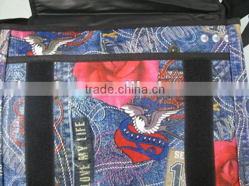 Lamination shoulder polypropylene messenger bag