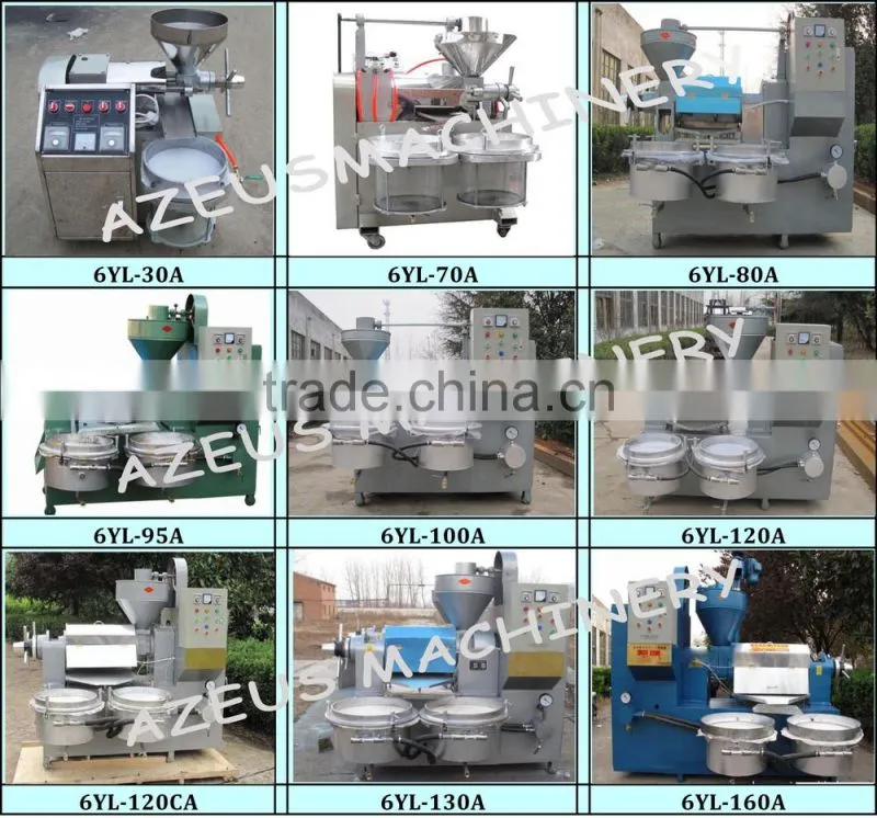Good quality automatic hot press and cold press oil mill machine