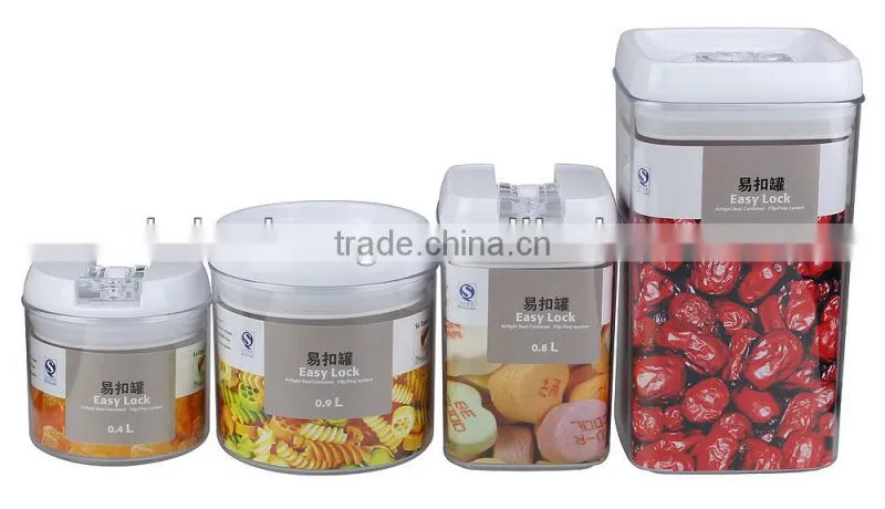 Safe Novelty Round Airtight Food Grade Tin Containers