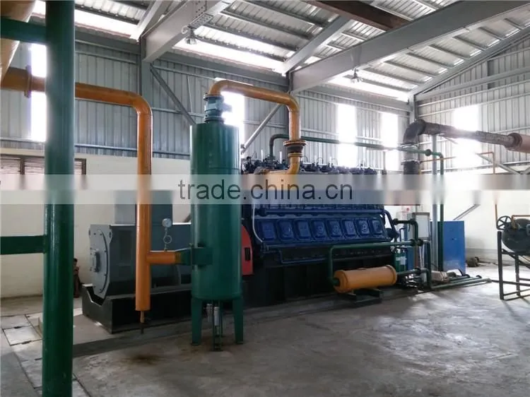 Small Biomass Gasifier to output power , charcoal waste to Energy equipment ,Msw gasification power plant