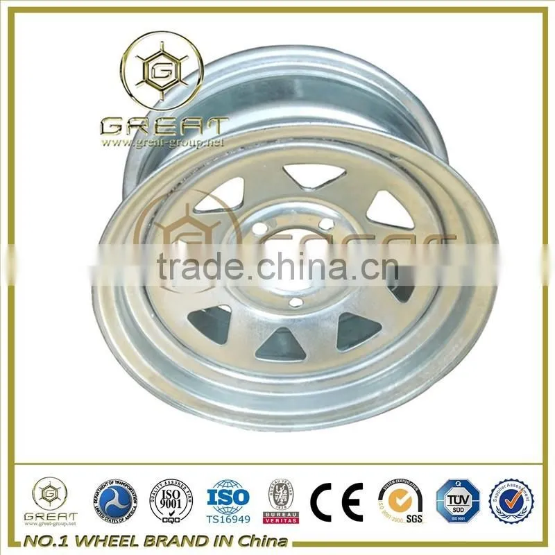 trailer used cheap steel wheels