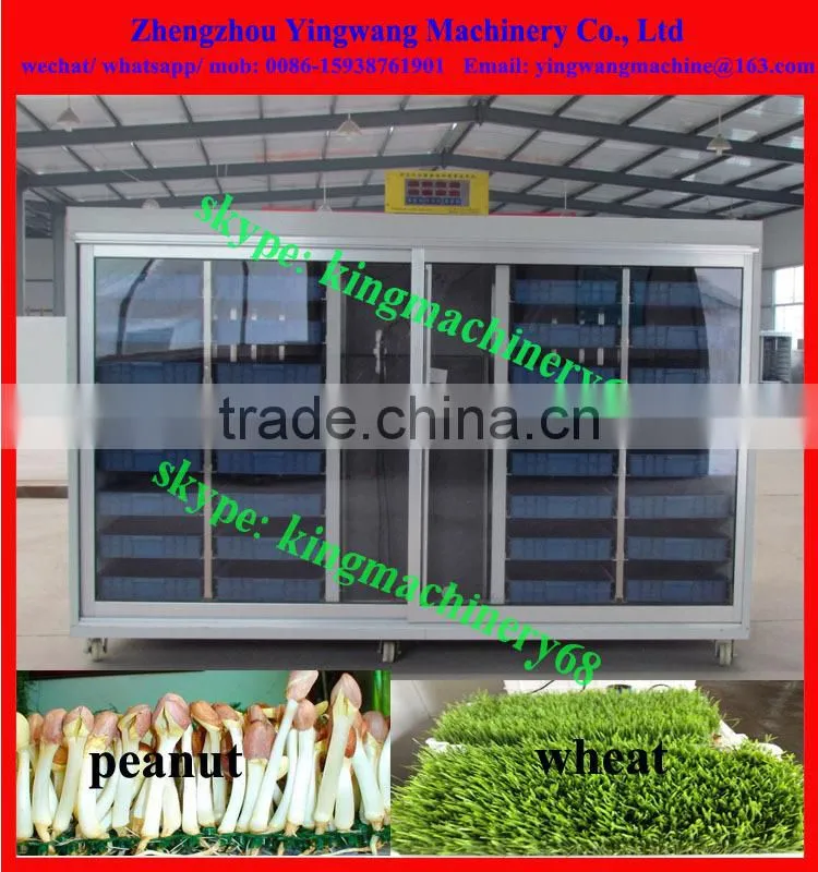 animal fodder green seedling growing machine