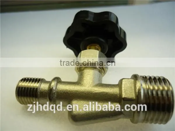 high quality brass air vent valve with double male thread