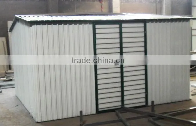 metal shed kit/garden tool shed 8x6 feet
