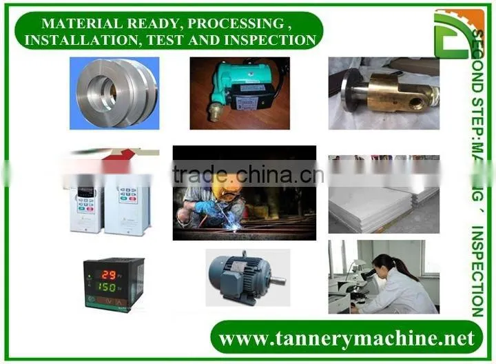 tannery plastic drum for tanning machine