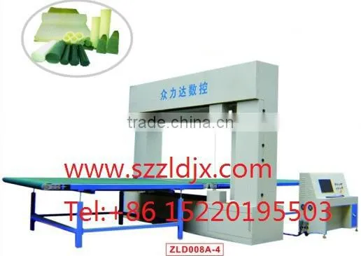 Single vertical circular knives CNC contour cutting machine PRICE