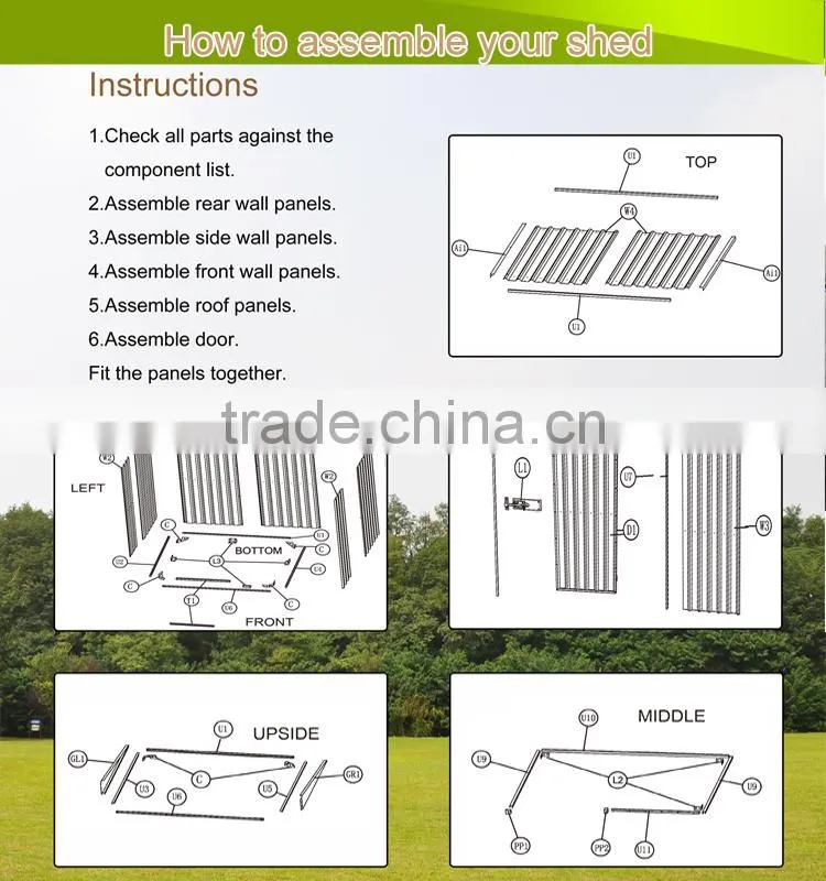 storage hign snow loading easy buildings garden wood shed