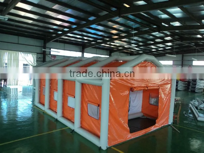 (ce) Korea pvc huge flexible inflatable tent