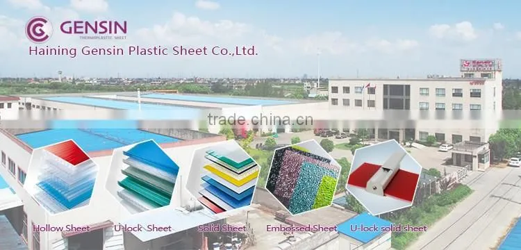 2100*5800/11800mm 100% virgin material 8mm pc hollow sun sheet