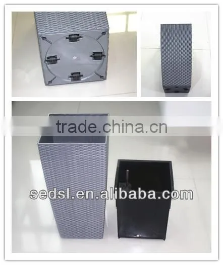 graceful flowerpot,rattan wicker flowerpots,decorative planter