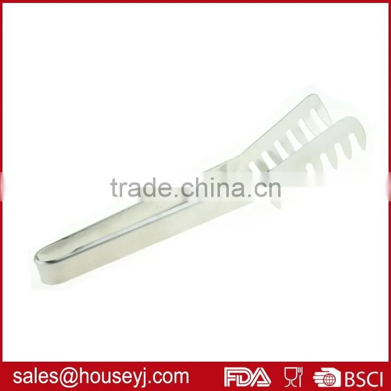 high quality stainless steel spaghetti tongs food tongs bread tongs