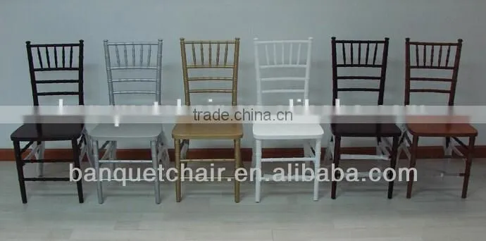 Used wooden French cafe chiavari chair for sale