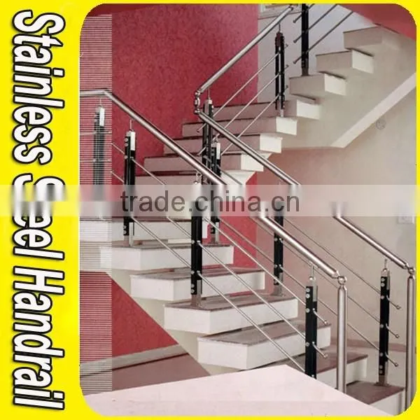 Damp-proof 304 Stainless Steel Stair Balcony Glass Handrail Price