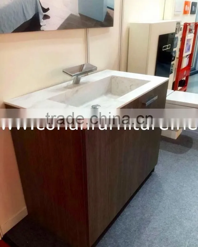 Solid wood bathroom vanity cabinets