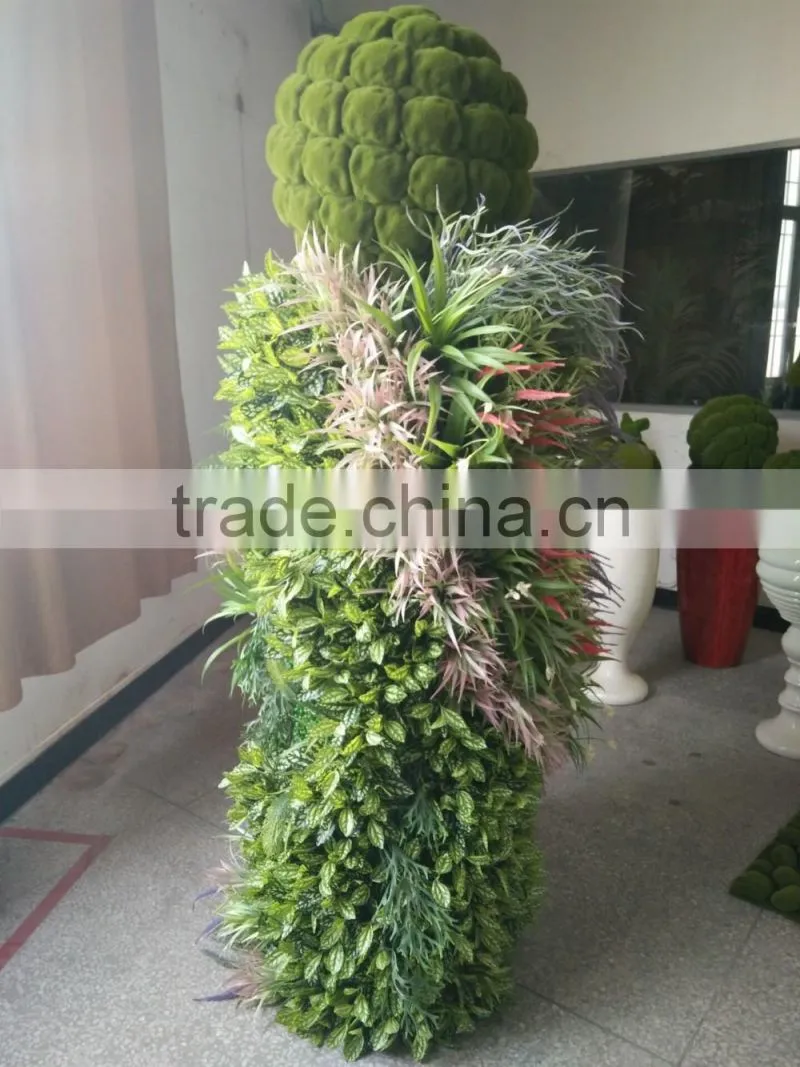 Artificial plants decorative pillars for weddings