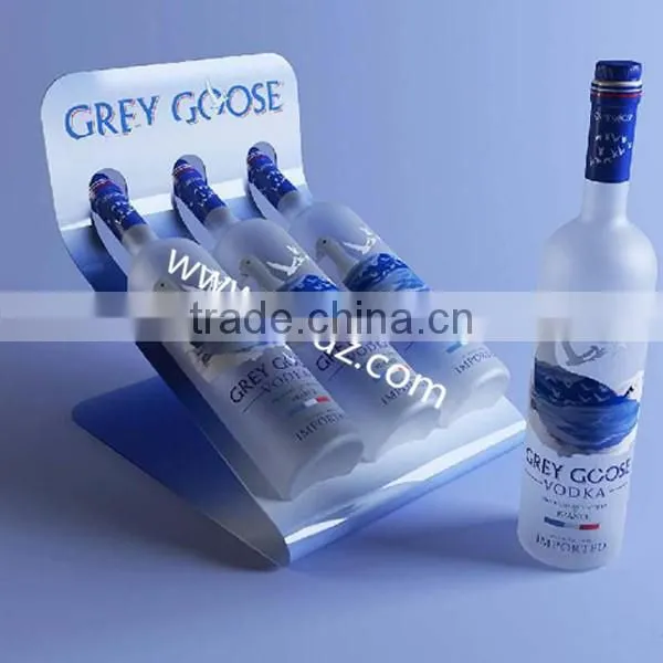 Popular Acrylic champagne display Wine Bottle Display