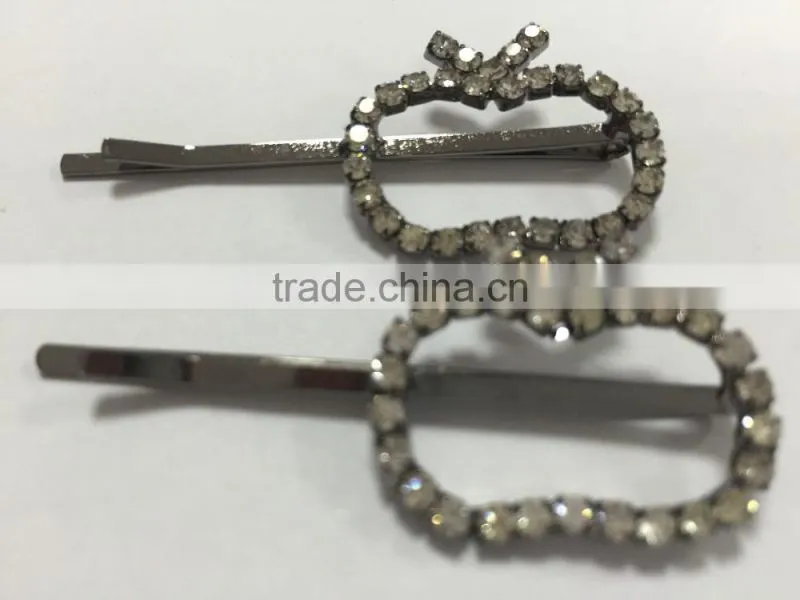 Hot sale Fashion Cute Rhinestone Hair Clips Hair Accessories For Women