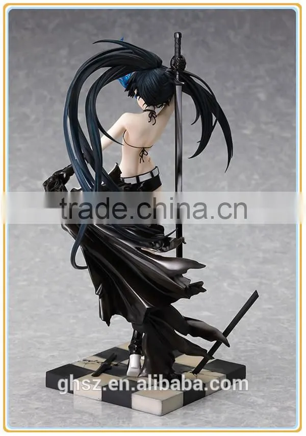 Factory price japanese black rock shooter episode 1anime figure for sale